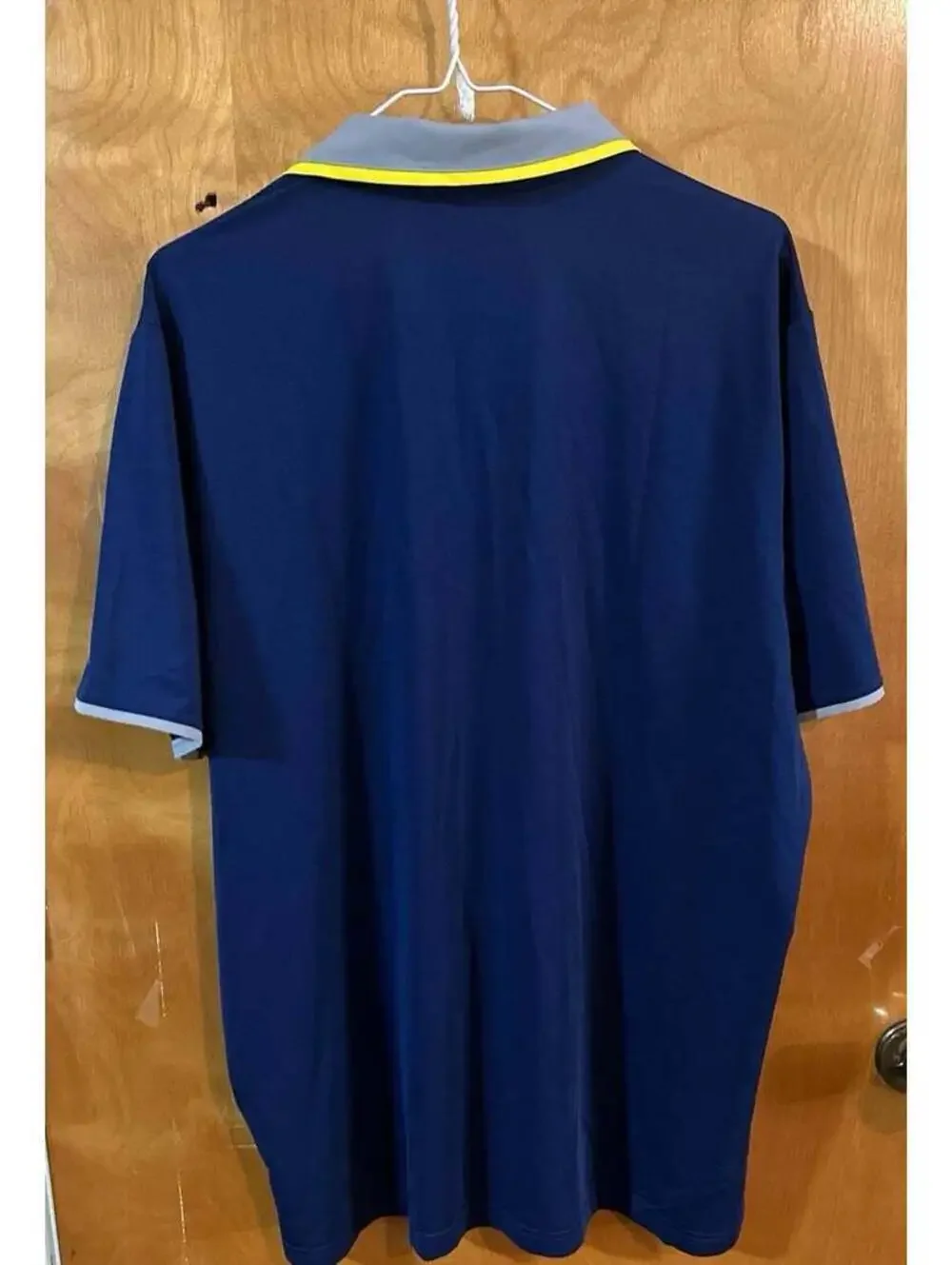 NEW Adidas Climacool Navy blue polo size large